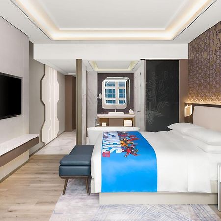 Shanghai Marriott Hotel Pudong South Nanhui Exteriör bild
