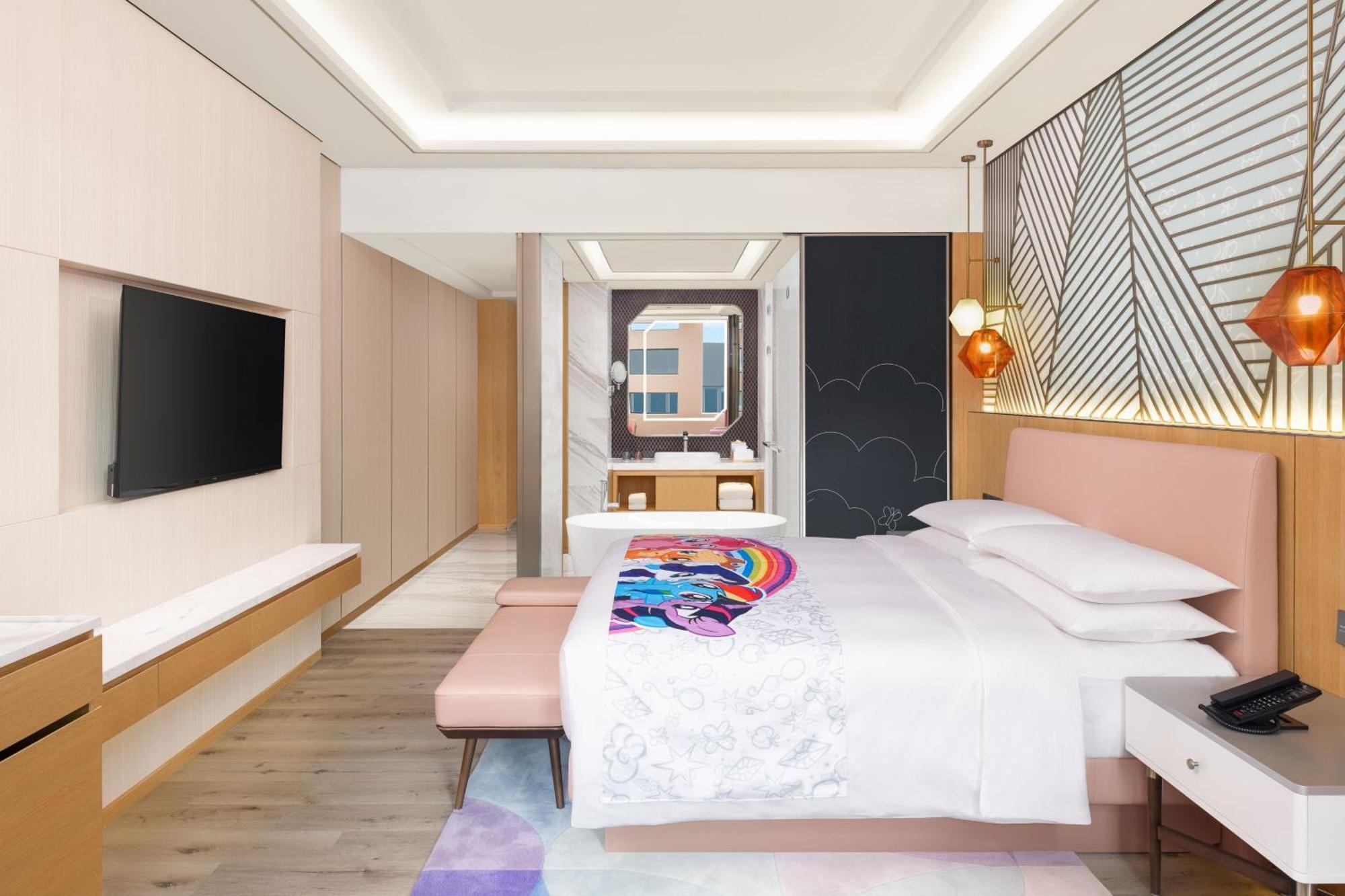 Shanghai Marriott Hotel Pudong South Nanhui Exteriör bild