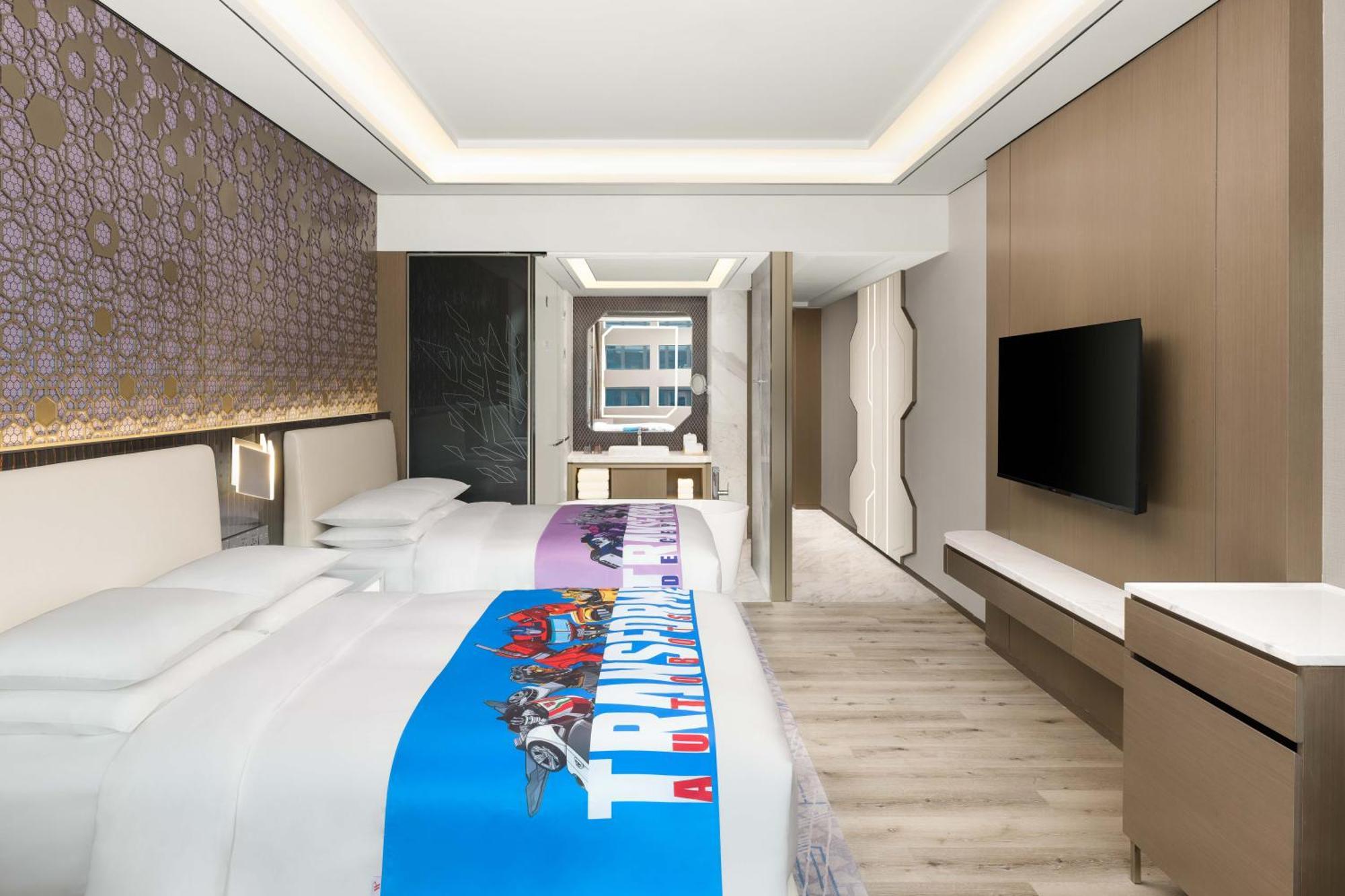 Shanghai Marriott Hotel Pudong South Nanhui Exteriör bild