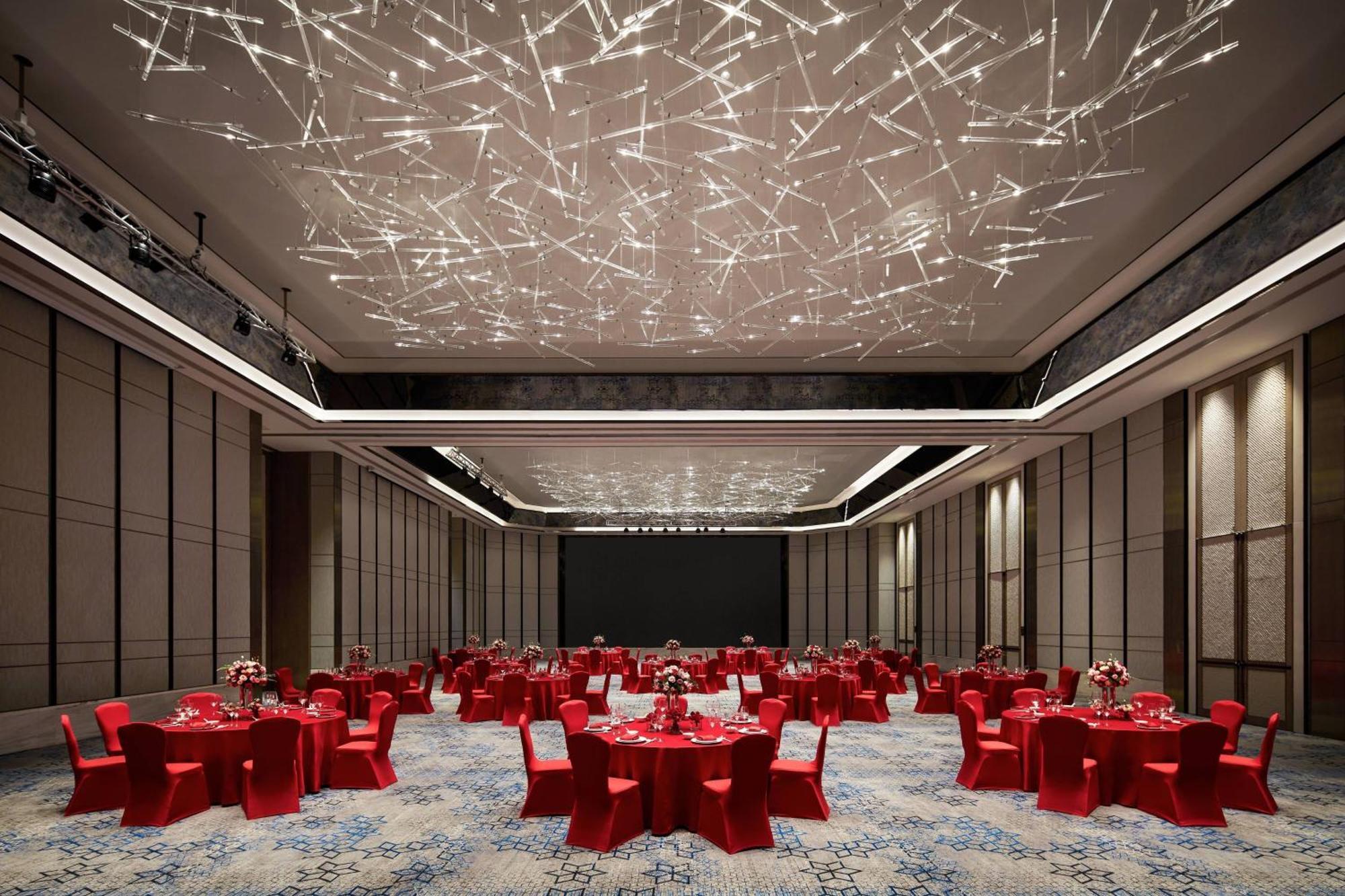 Shanghai Marriott Hotel Pudong South Nanhui Exteriör bild