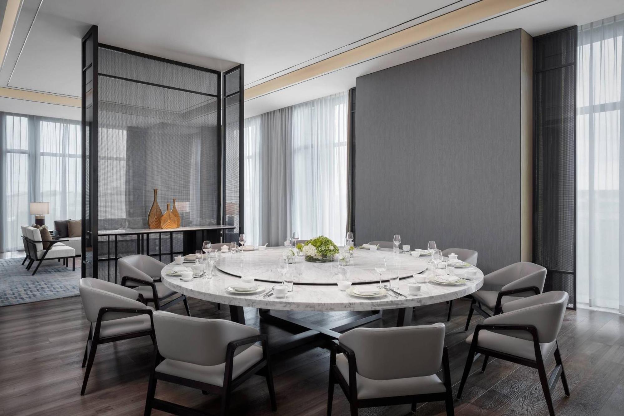 Shanghai Marriott Hotel Pudong South Nanhui Exteriör bild