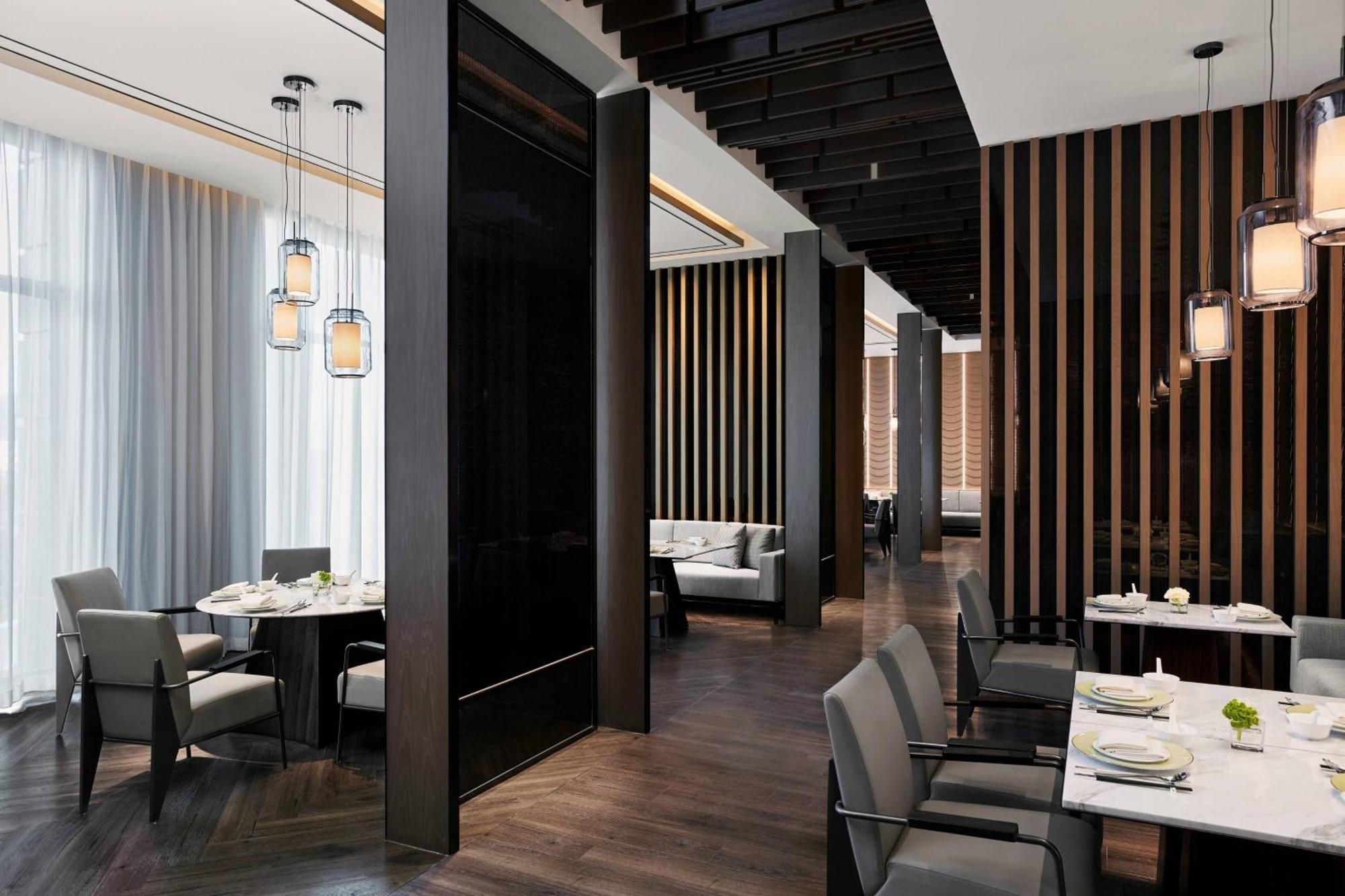 Shanghai Marriott Hotel Pudong South Nanhui Exteriör bild